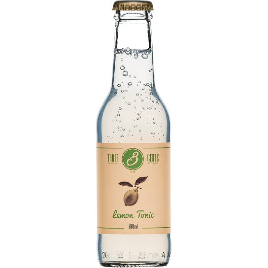 Three Cents Lemon Tonic 200ml -  - DrinkLink