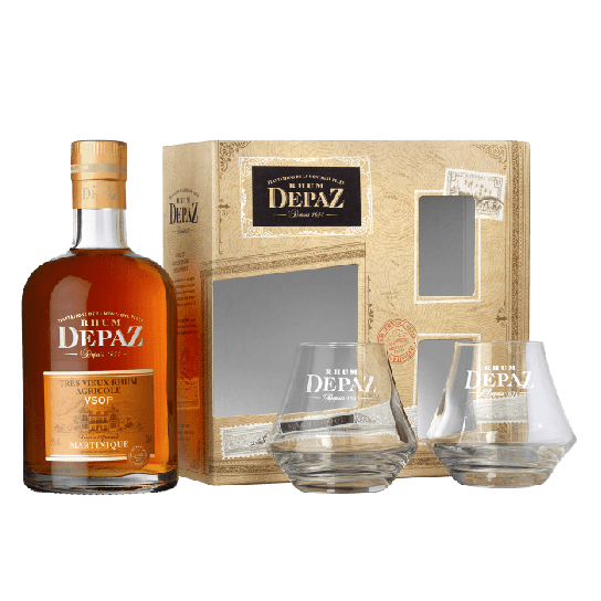 DEPAZ Tres Vieux Rhum VSOP  с 2 чаши - Отлежал - DrinkLink