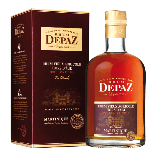 DEPAZ Hors D'Age Rhum XO Port Cask Finish Rhum - Отлежал - DrinkLink