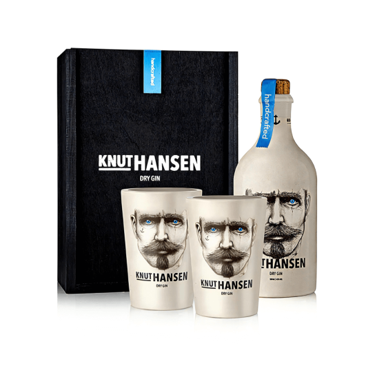 Knut Hansen с две чаши - джин 500ml - Джин - DrinkLink Knut Hansen с две чаши - джин 500ml - Джин - DrinkLink