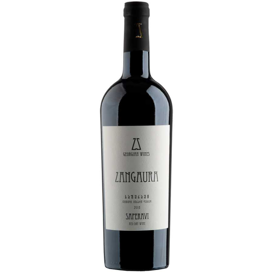 Zangaura Saperavi - червено вино 750ml - Червено вино - DrinkLink