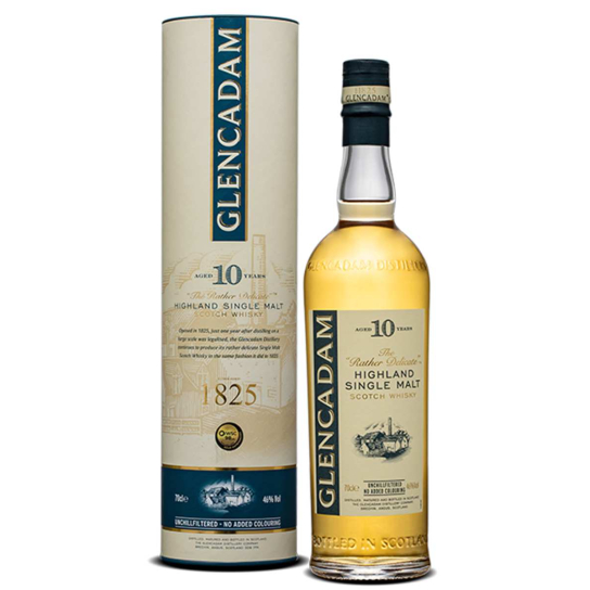 Glencadam 10 YO - малцово шотландско уиски 700ml - Шотландско уиски малцово - DrinkLink