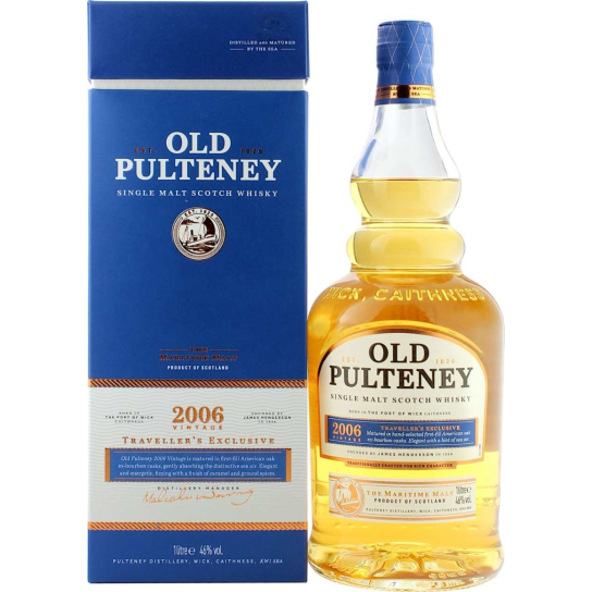 Old Pulteney 2006 Vintage - малцово шотландско уиски 1L - Шотландско уиски малцово - DrinkLink