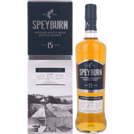 Speyburn 15 YO - малцово шотландско уиски 700ml - Шотландско уиски малцово - DrinkLink