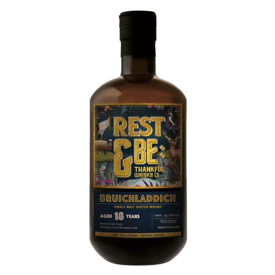 Rest & Be Thankful Bruichladdich 18 YO 2004 - малцово шотландско уиски 700ml - Шотландско уиски малцово - DrinkLink