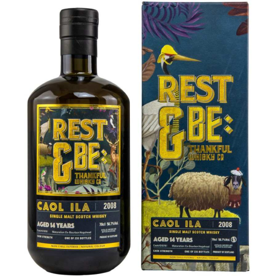 Rest & Be Thankful Caol Ila Bourbon maturation 14 YO 2008 - Шотландско уиски малцово - DrinkLink Rest & Be Thankful Caol Ila Bourbon maturation 14 YO 2008 - Шотландско уиски малцово - DrinkLink