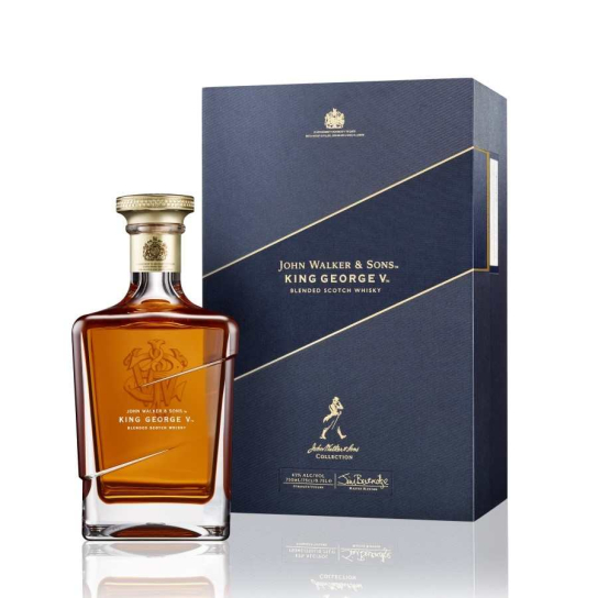 Johnnie Walker King George V - бленд шотландско уиски 700ml - Шотландско уиски бленд - DrinkLink