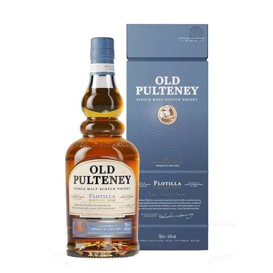 Old Pulteney Flotilla Vintage 2010 - Шотландско уиски малцово - DrinkLink