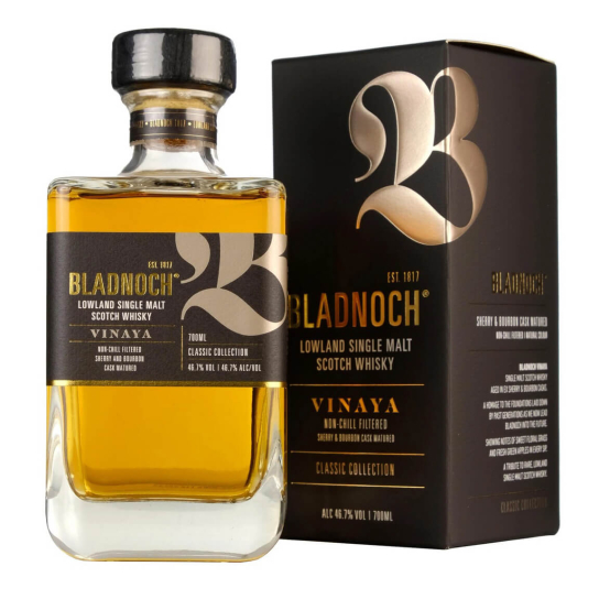 Bladnoch Vinaya - малцово шотландско уиски 700ml. - Шотландско уиски малцово - DrinkLink