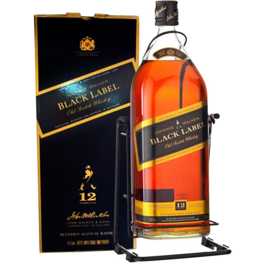 Johnnie Walker Black Label 12 Year Old - Шотландско уиски смесено - DrinkLink