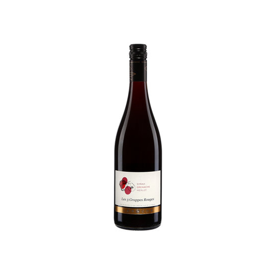 3 Grappes Rouges de la Chevaliere - Червено вино - DrinkLink