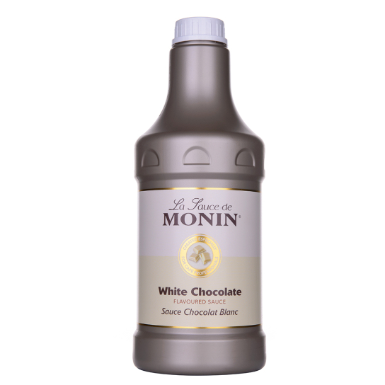 Monin White Chocolade Sauce - Сиропи и топинги - DrinkLink