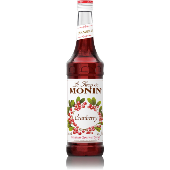 Monin Cranberry Syrup - Сиропи и топинги - DrinkLink