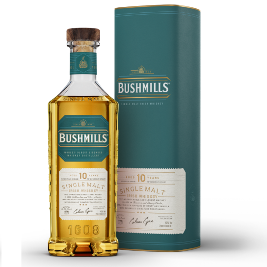 Bushmills 10 Year Old - Ирландско уиски малцово - DrinkLink