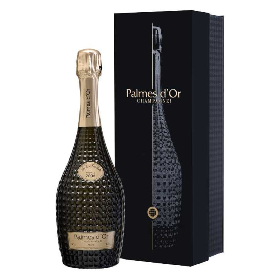 Champagne Nicolas Feuill. Palmes D'Or Brut 2006,Giftbox - Пенливо вино - DrinkLink