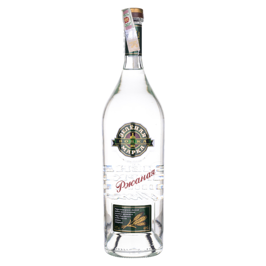 Зеленая марка Ржаная - Руска водка - DrinkLink