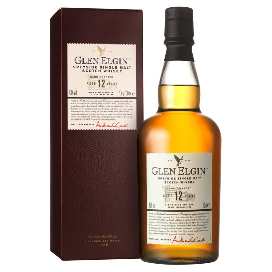 Glen Elgin 12 YO - Шотландско уиски малцово - DrinkLink