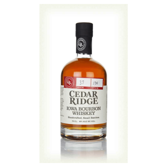 Cedar Ridge Iowa Bourbon - Американско уиски бърбън - DrinkLink