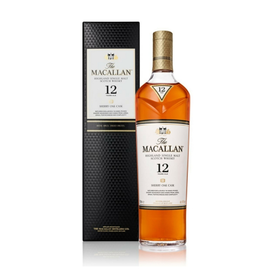 The Macallan 12 Y.O. Sherry Oak - Шотландско уиски малцово - DrinkLink