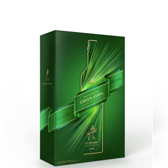 Johnnie Walker Green Label 200th Anniversary Limited Edition - Шотландско уиски смесено - DrinkLink