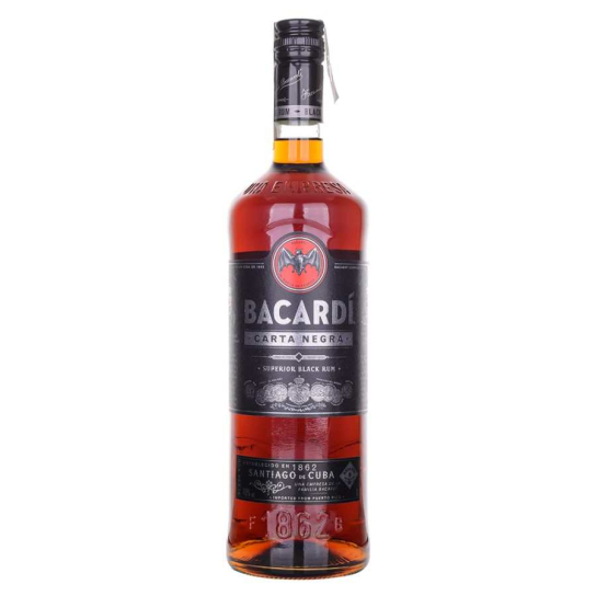 Bacardi Black (Carta Negra) - ром 1l. - Ром - DrinkLink