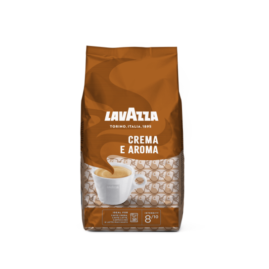Lavazza Crema e Aroma кафе на зърна Арабика 40%/Робуста 60% - Кафе - DrinkLink