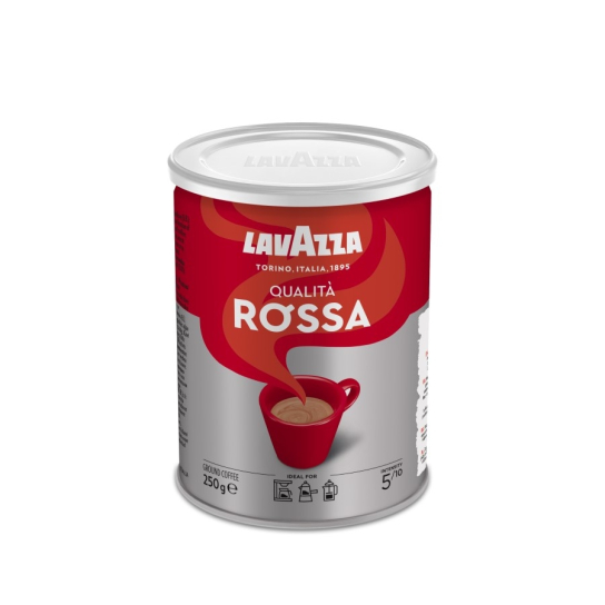 Lavazza Qualita Rossa кафе мляно Арабика 70% , Робуста 30% - Кафе - DrinkLink
