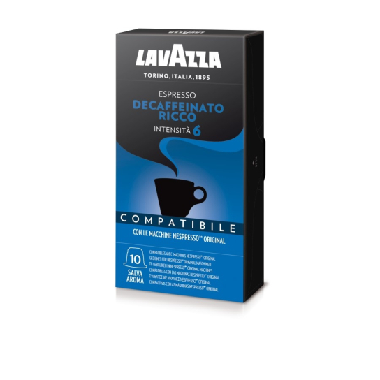 Lavazza Капсула Espresso Decaffeinato Ricco Арабика и Робуста - Кафе - DrinkLink