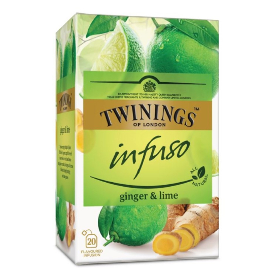 Twinings Джинджифил и Лайм - Чай - DrinkLink