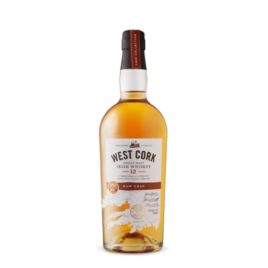 West Cork Rum Cask - Ирландско уиски малцово - DrinkLink