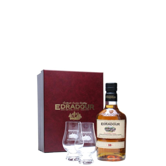 Edradour 10 YO с 2 чаши - Шотландско уиски малцово - DrinkLink