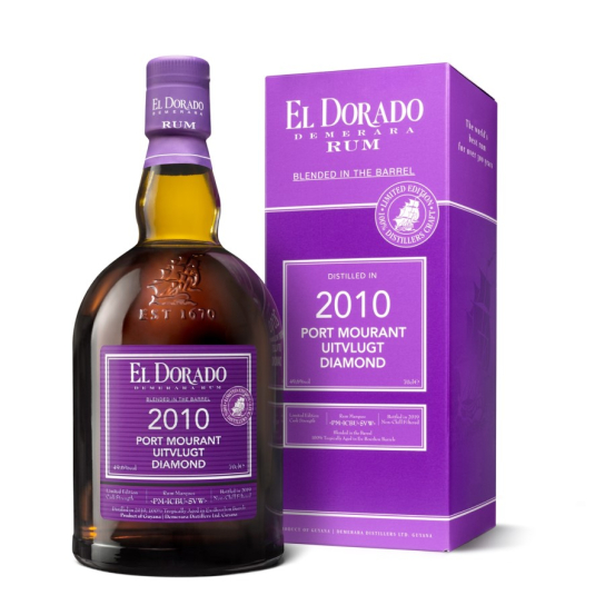 El Dorado Port Mourant Uitvlugt Diamond 2010 - Ром - DrinkLink
