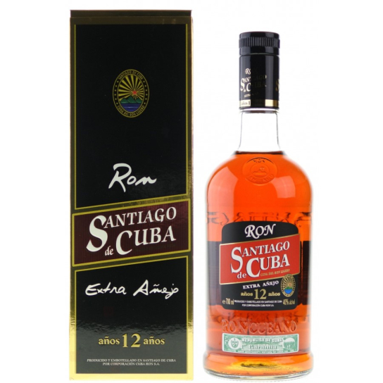 Santiago De Cuba 12 YO  extra anejo - Ром - DrinkLink