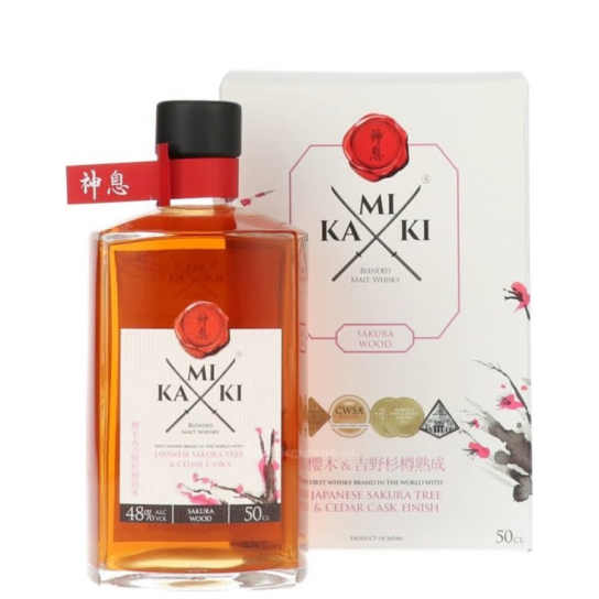 Kamiki Sakura Wood - Японско уиски - DrinkLink