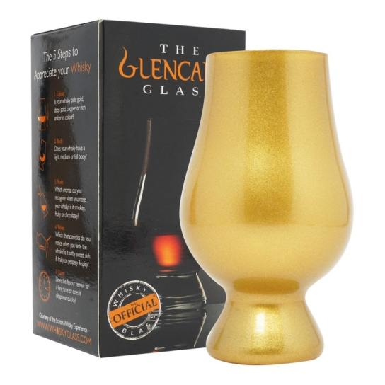 Златна Уиски Чаша Glencairn в кутия -  - DrinkLink