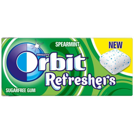Orbit Refreshers Spearmint - Шоколадови и захарни изделия - DrinkLink