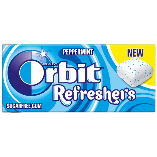 Orbit Refreshers Peppermint - Шоколадови и захарни изделия - DrinkLink