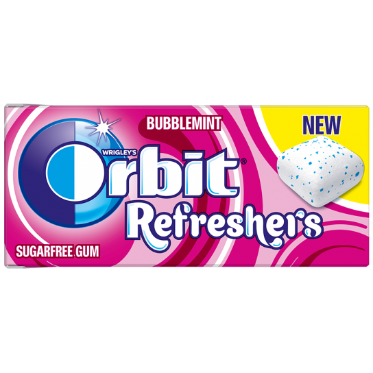 Orbit Refreshers Bubblemint - Шоколадови и захарни изделия - DrinkLink