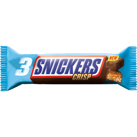 Snickers Crisp Trio - Шоколадови и захарни изделия - DrinkLink
