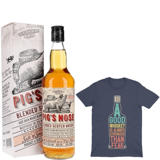 Pig's Nose + Тениска - Шотландско уиски смесено - DrinkLink