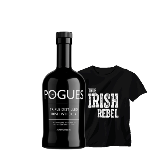 The Pogues + Тениска - Ирландско уиски смесено - DrinkLink