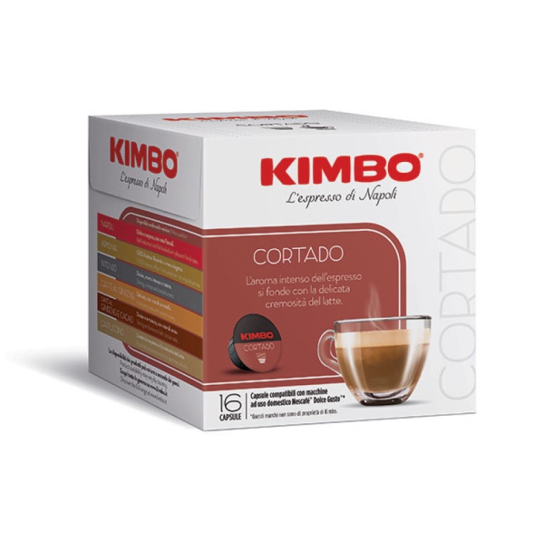 Capsula Kimbo Dg Cortado 16x7g - Кафе - DrinkLink