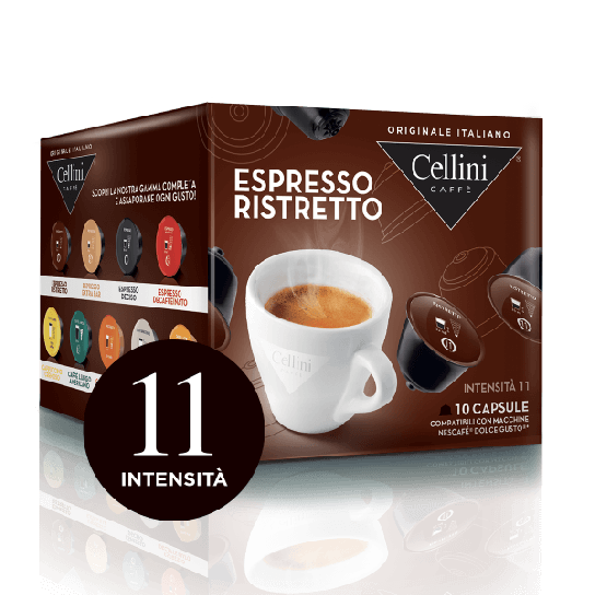 Cellini Espresso Ristretto капсули 10бр. - Кафе - DrinkLink