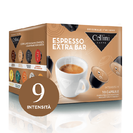 Cellini Espresso Extra Bar капсули 10бр. - Кафе - DrinkLink