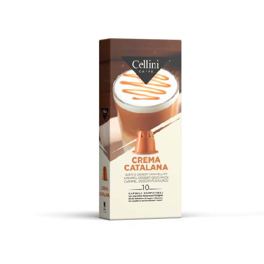 Cellini Crema Catalana капсули 10бр. - Кафе - DrinkLink