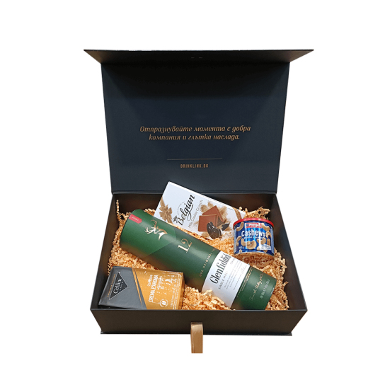 Подаръчна кутия Glenfiddich 12 YO - Луксозни подаръци - DrinkLink