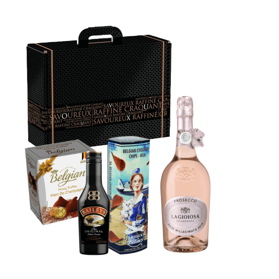 Подаръчна кутия La Gioiosa Prosecco Rosé DOC - Луксозни подаръци - DrinkLink