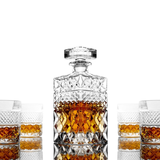 Уиски сет декантер 4 чаши + каменни охладители -  - DrinkLink