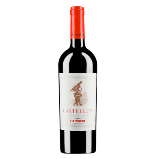 Via Vinera Castellum Cabernet Franc - Червено вино - DrinkLink