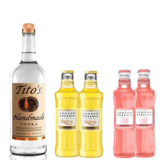 Tito's Handmade + 4бр. сода - Американска водка - DrinkLink